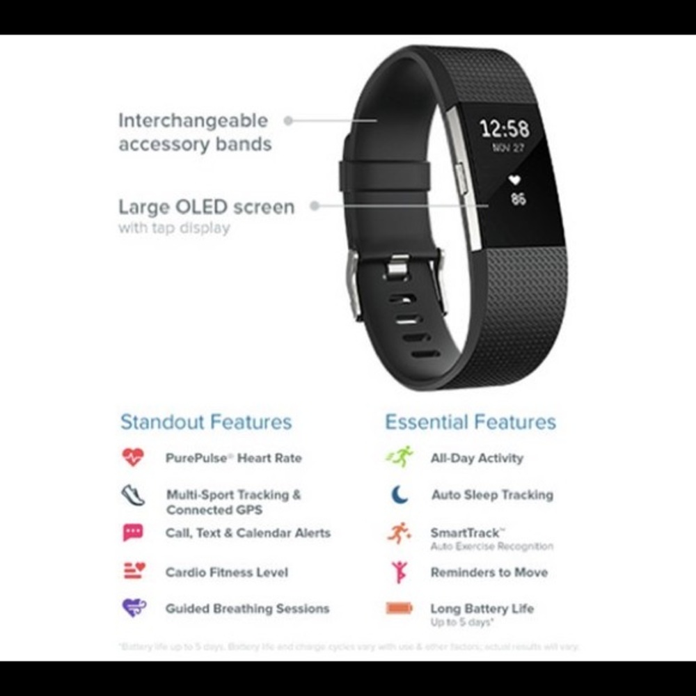 Fitbit Charge 2 🏃🏾‍♀️